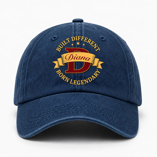 Built Different Born Legendary Royal Washed Cap DIANA 13K1 C71PF