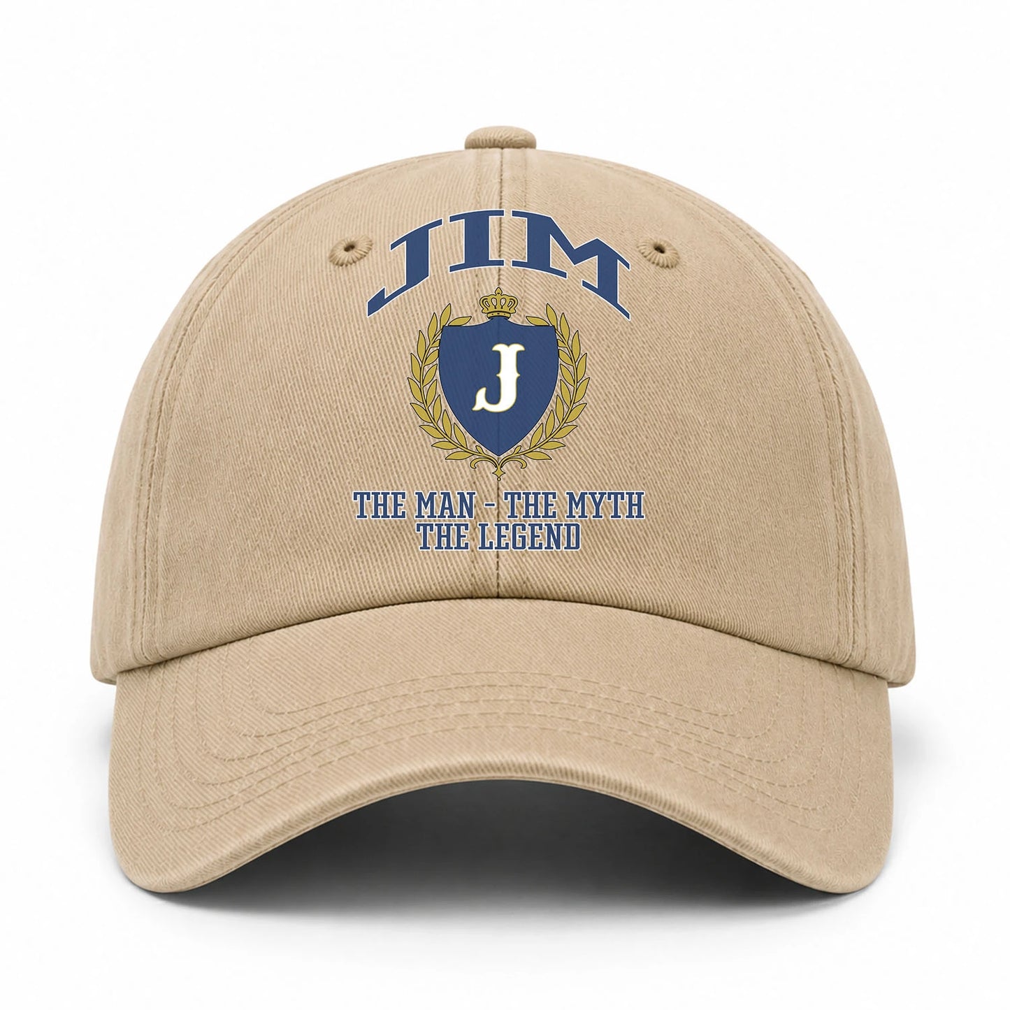 The Man The Myth The Legend Luxury Logo Cap JIM 13K1 C34PF