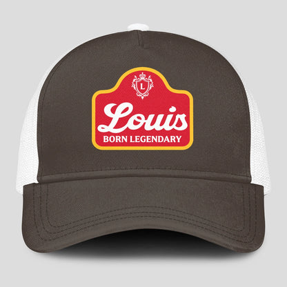 Born Legendary Charcoal Mesh Cap LOUIS 13K1 C196PF