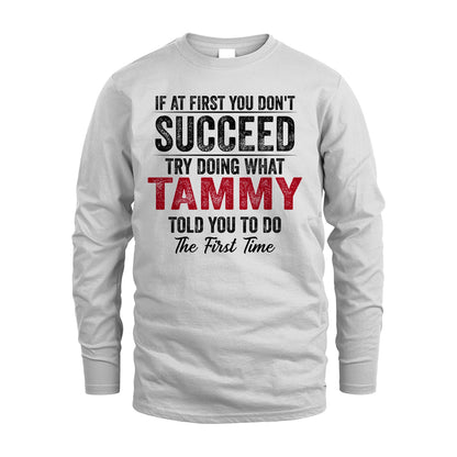 TAMMY 13K1-357 If At First You Don't Succeed...