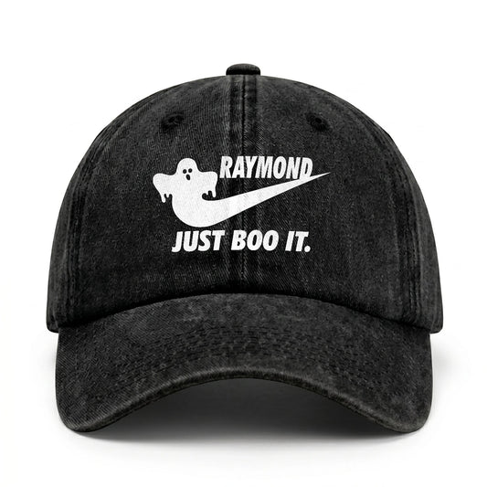 Just Boo It Halloween Washed Cap RAYMOND 13K1 C83PF