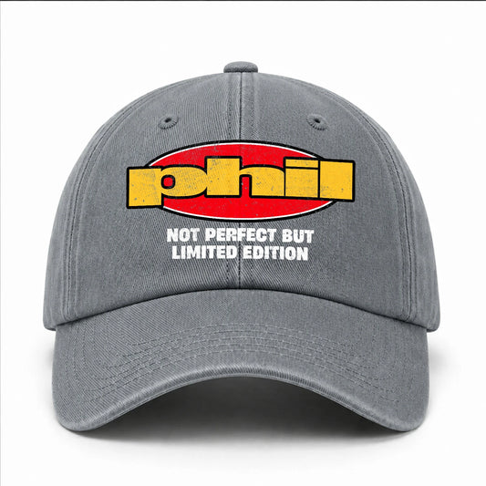 Your Name Not Perfect But Limited Edition Red Logo Washed Cap PHIL 13K1 C84PF
