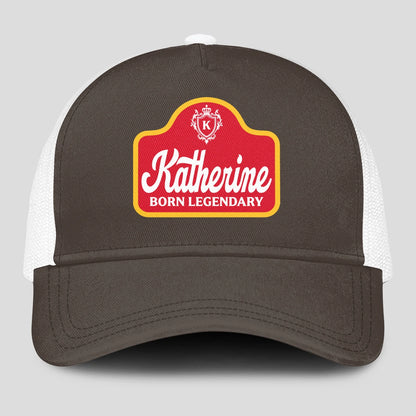 Born Legendary Charcoal Mesh Cap KATHERINE 13K1 C196PF