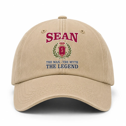 The Man The Myth The Legend Royal Khaki Cap SEAN 13K1 C116PF