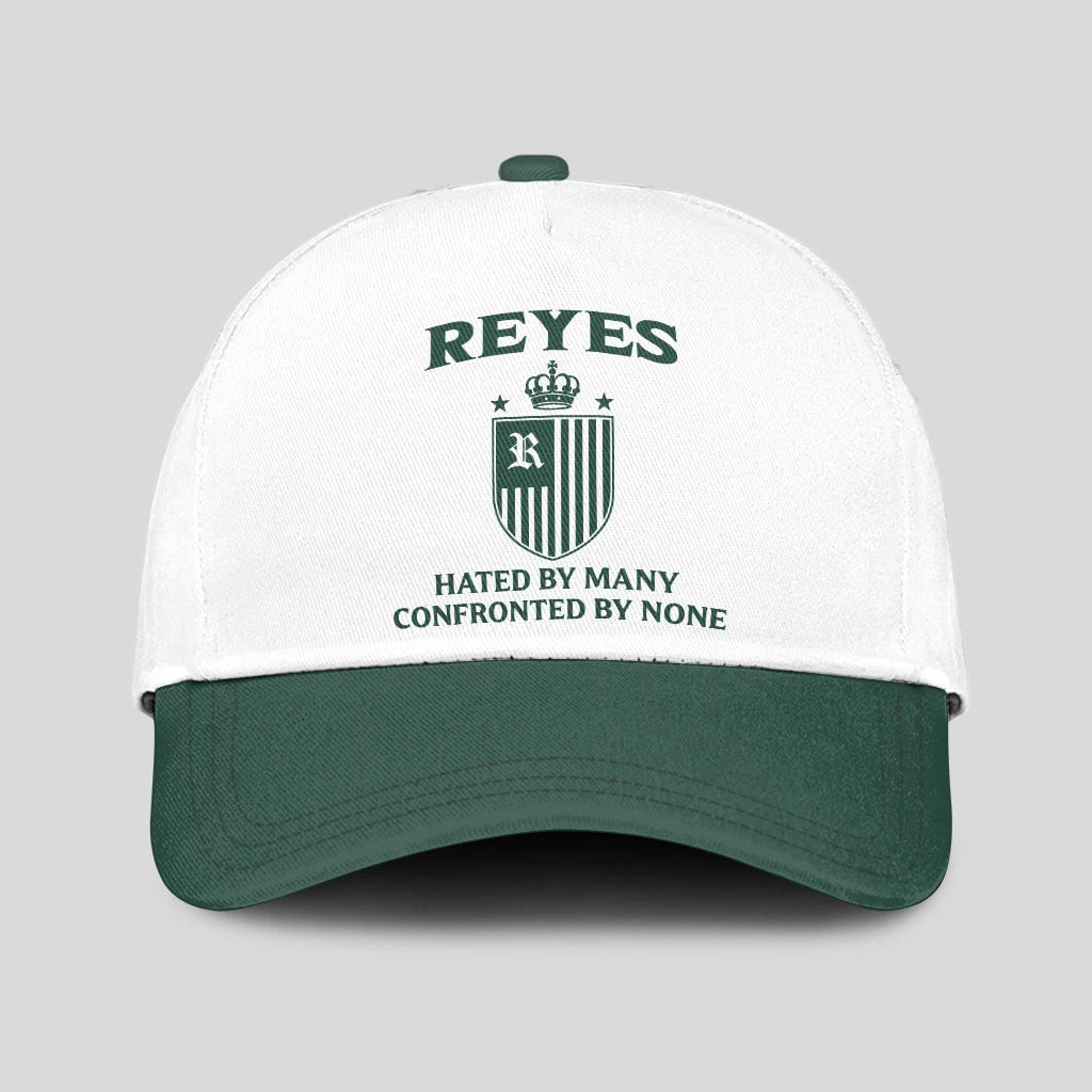 Hated By Many Confronted By None Luxury Logo Cap REYES 13K1 C41PF