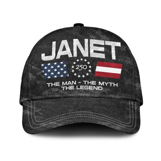 JANET 13K1-C11PF America 250 The man - The Myth - The Legend