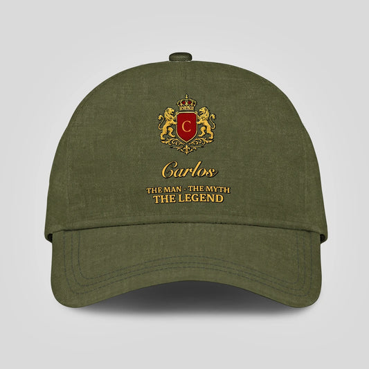 The Man The Myth The Legend Royal Olive Cap CARLOS 13K1 C92PF