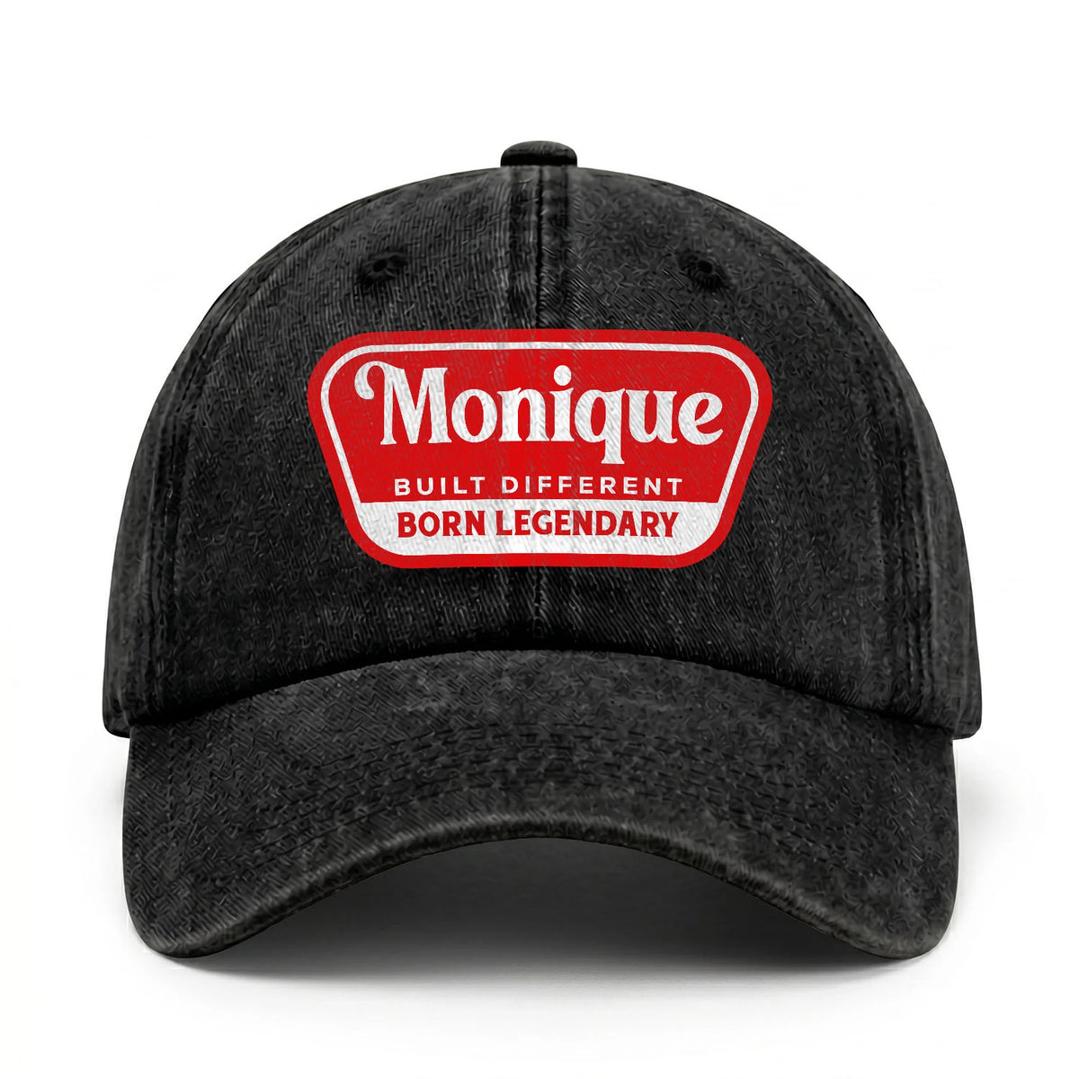 Built Different Born Legendary Red Logo Washed Cap MONIQUE 13K1 C63PF