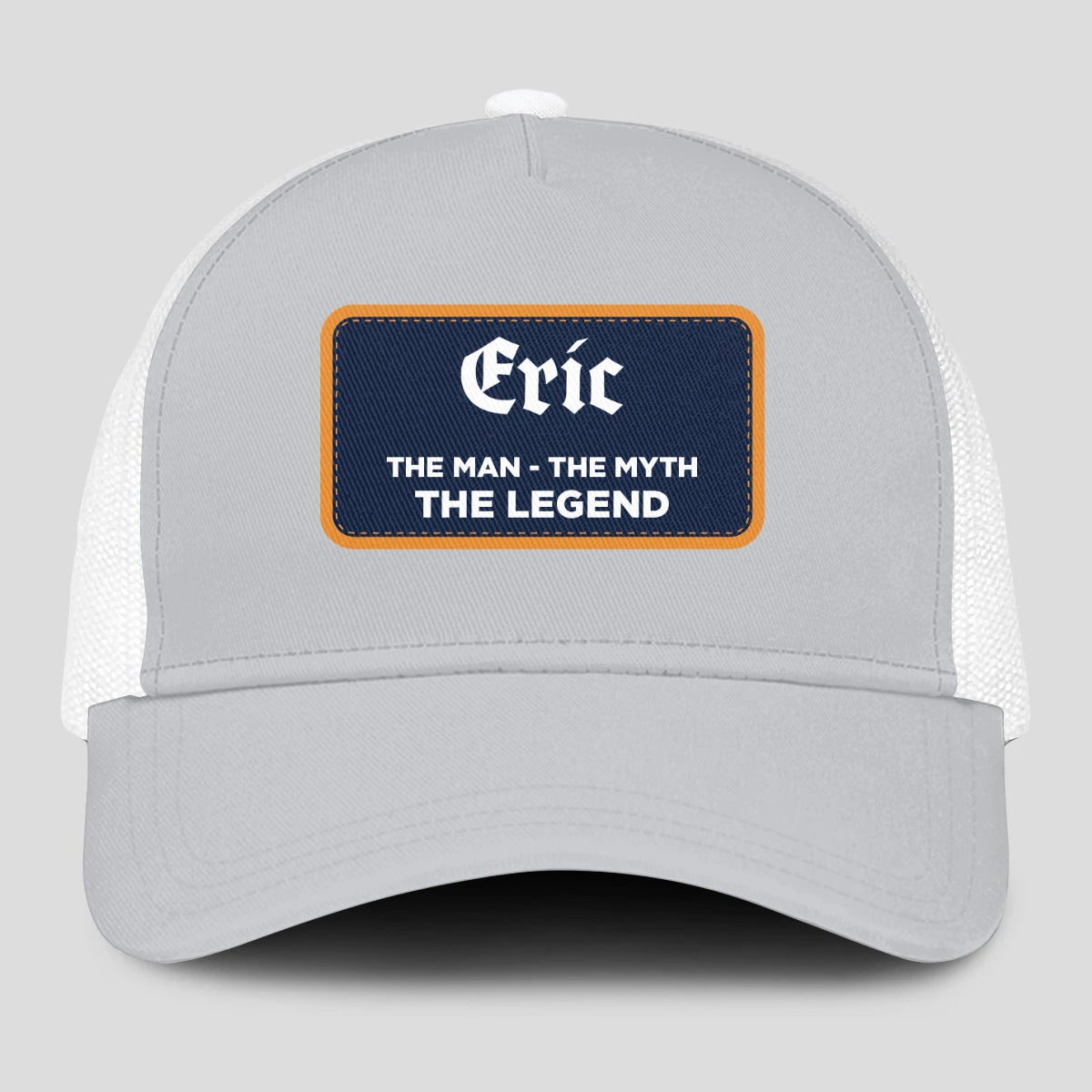 The Man The Myth The Legend Gray Mesh Cap ERIC 13K1 C204PF