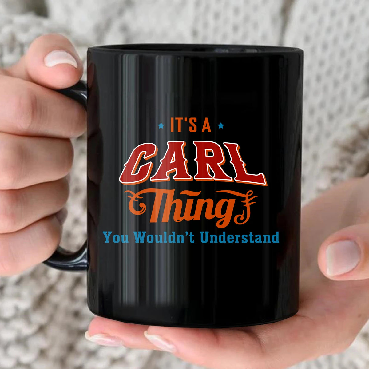 It's A Your Name Thing You Wouldn't Understand Retro Mug CARL 13K1 MG26