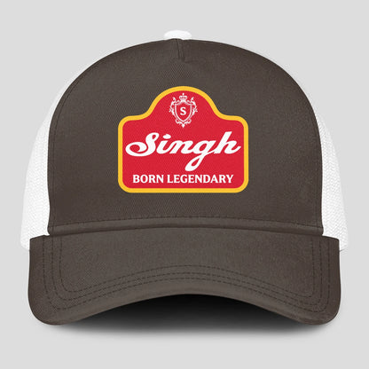 Born Legendary Charcoal Mesh Cap SINGH 13K1 C196PF
