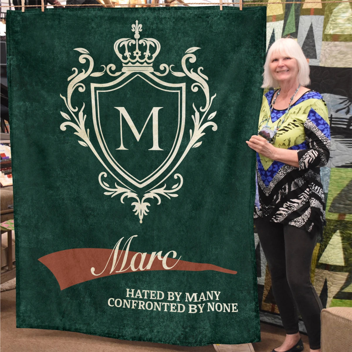 Hated by Many Confronted by None Old Money Blanket MARC 13K1 BK19