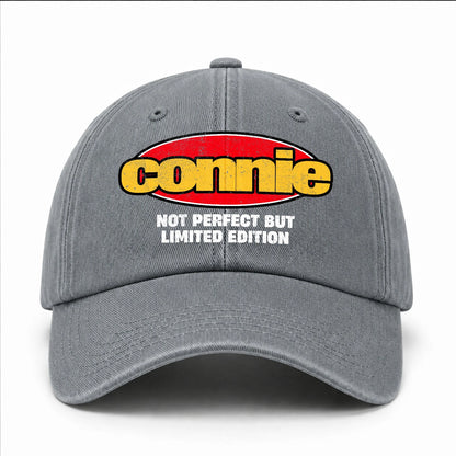Your Name Not Perfect But Limited Edition Red Logo Washed Cap CONNIE 13K1 C84PF