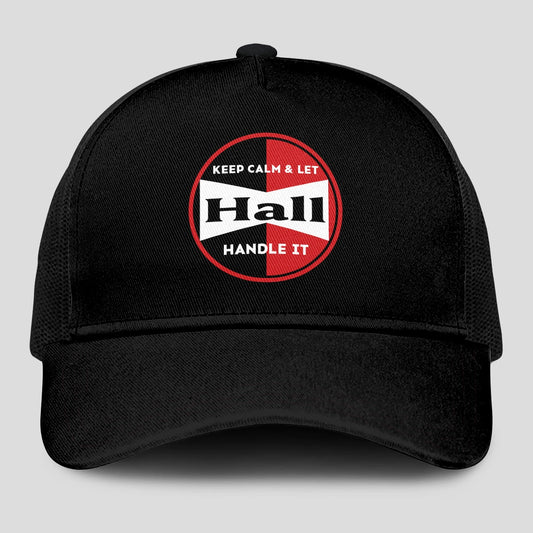 Keep Calm & Let Your Name Handle It Black Mesh Cap HALL 13K1 C206PF