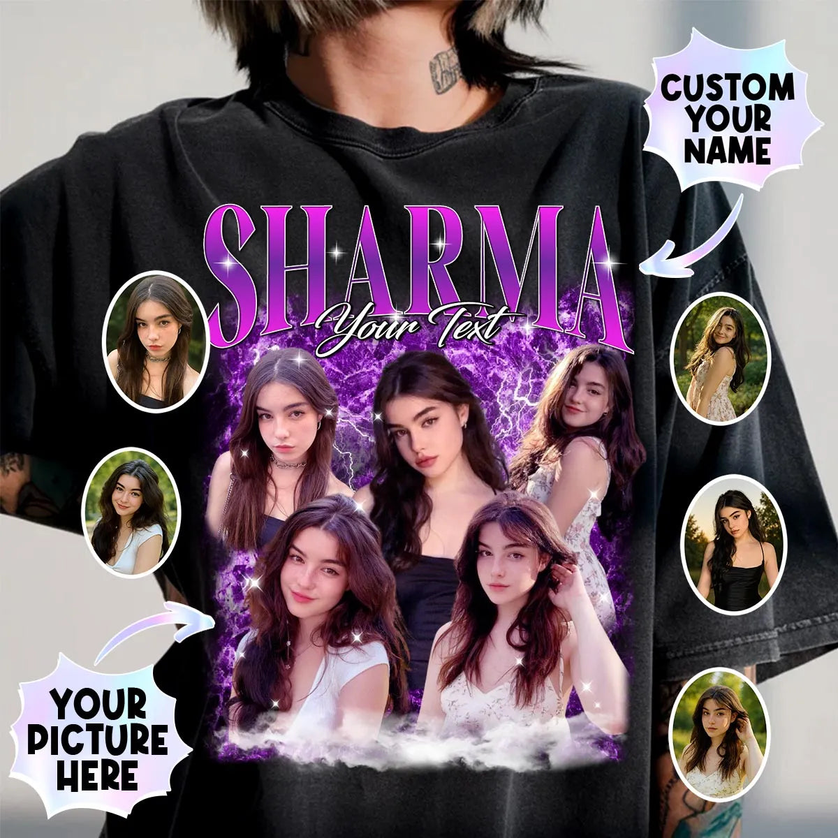 SHARMA 13K1-CTN1 Bootleg Rap Tee | Custom Bootleg T-Shirt | Perfect Gift