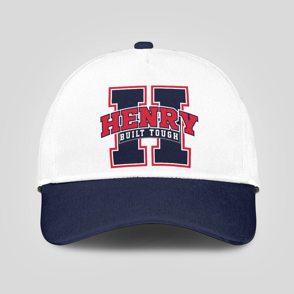 Built Tough Blue And White Baseball Cap HENRY 13K1 C103PF