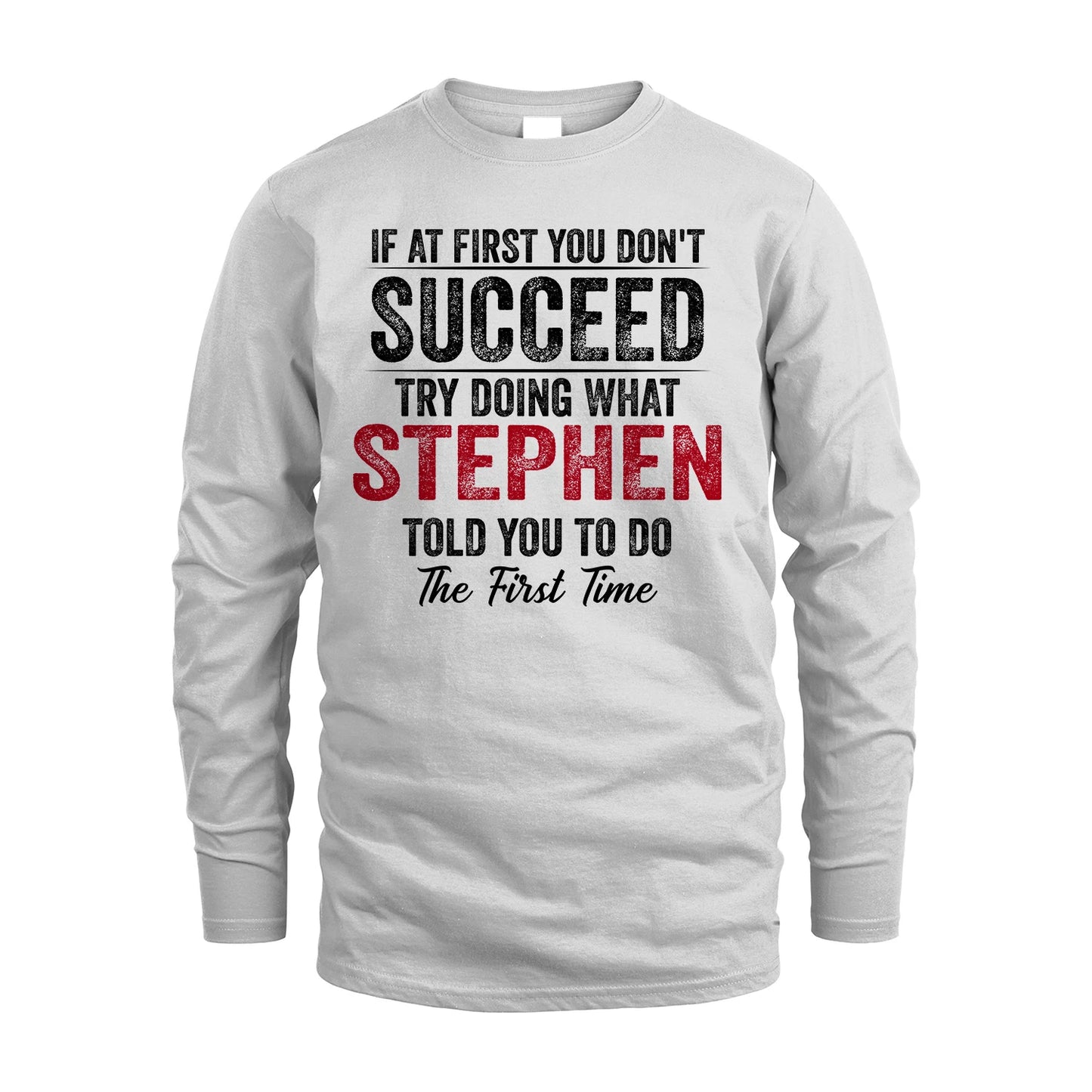 STEPHEN 13K1-357 If At First You Don't Succeed...