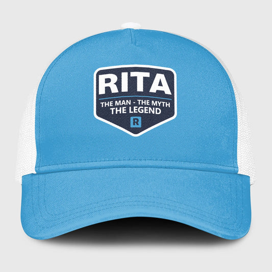 The Man The Myth The Legend Light Blue Mesh Cap RITA 13K1 C190PF