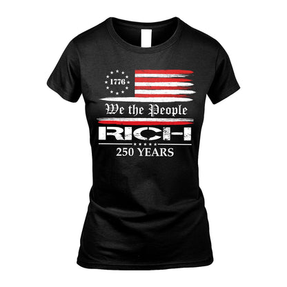 RICH 13K1-546 We the People Name 250 Years