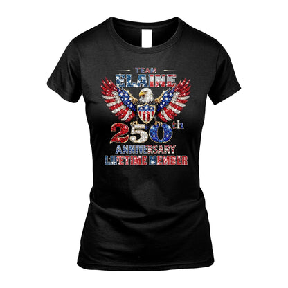 EDWARDS 13K1-523 Personalized "Team...Lifetime Member" America 250 Design