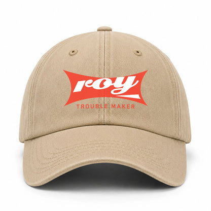 Trouble Maker Red Logo Washed Cap ROY 13K1 C78PF