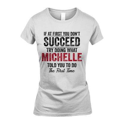 MICHELLE 13K1-357 If At First You Don't Succeed...