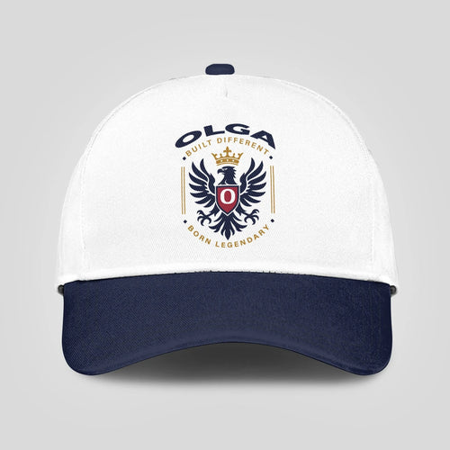 Built Different Born Legendary Elegant Blue And White Cap OLGA 13K1 C76PF
