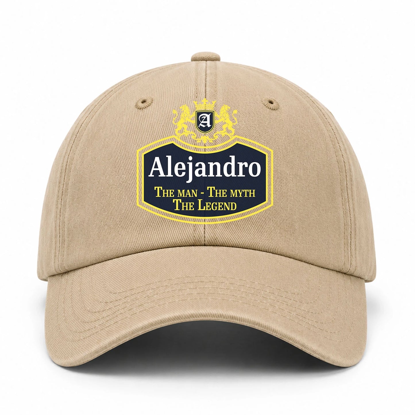 The Man The Myth The Legend Royal Cap ALEJANDRO 13K C31PF