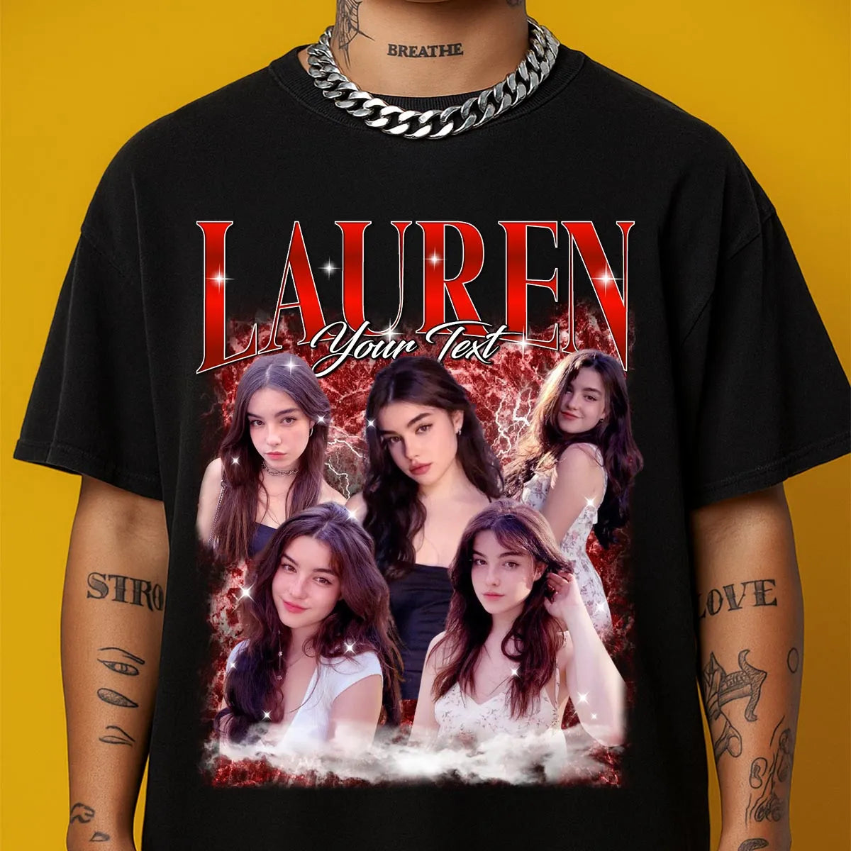 LAUREN 13K1-CTN1 Bootleg Rap Tee | Custom Bootleg T-Shirt | Perfect Gift