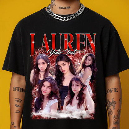 LAUREN 13K1-CTN1 Bootleg Rap Tee | Custom Bootleg T-Shirt | Perfect Gift