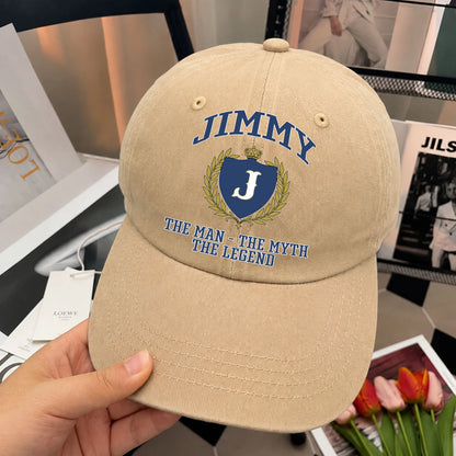 The Man The Myth The Legend Luxury Logo Cap JIMMY 13K1 C34PF