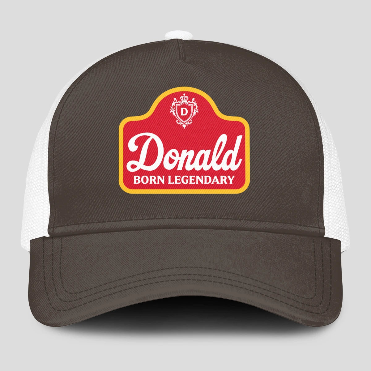 Born Legendary Charcoal Mesh Cap DONALD 13K1 C196PF