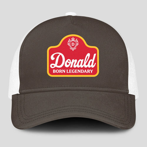 Born Legendary Charcoal Mesh Cap DONALD 13K1 C196PF