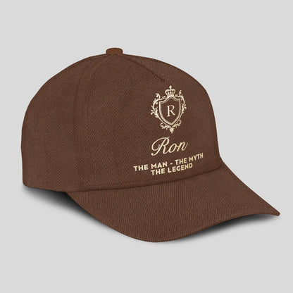 The Man The Myth The Legend Golden Brown Cap RON 13K1 C142PF