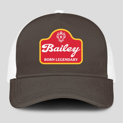 Born Legendary Charcoal Mesh Cap BAILEY 13K1 C196PF