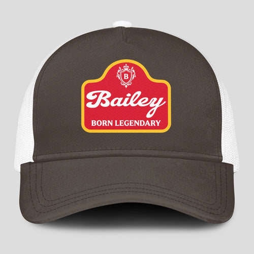 Born Legendary Charcoal Mesh Cap BAILEY 13K1 C196PF