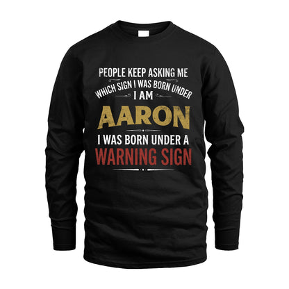 AARON 13K1-562 People Keep Asking Me ...