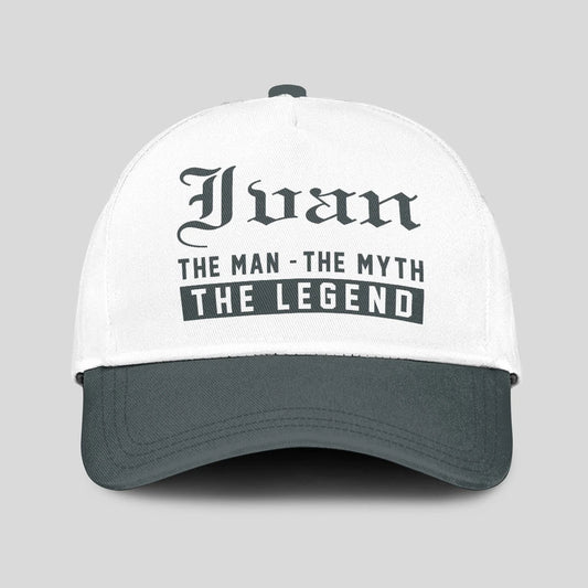 The Man The Myth The Legend Luxury Cap IVAN 13K1 C39PF
