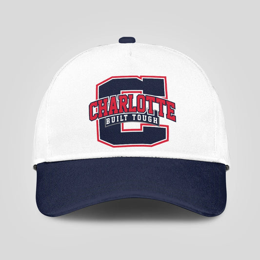 Built Tough Blue And White Baseball Cap CHARLOTTE 13K1 C103PF