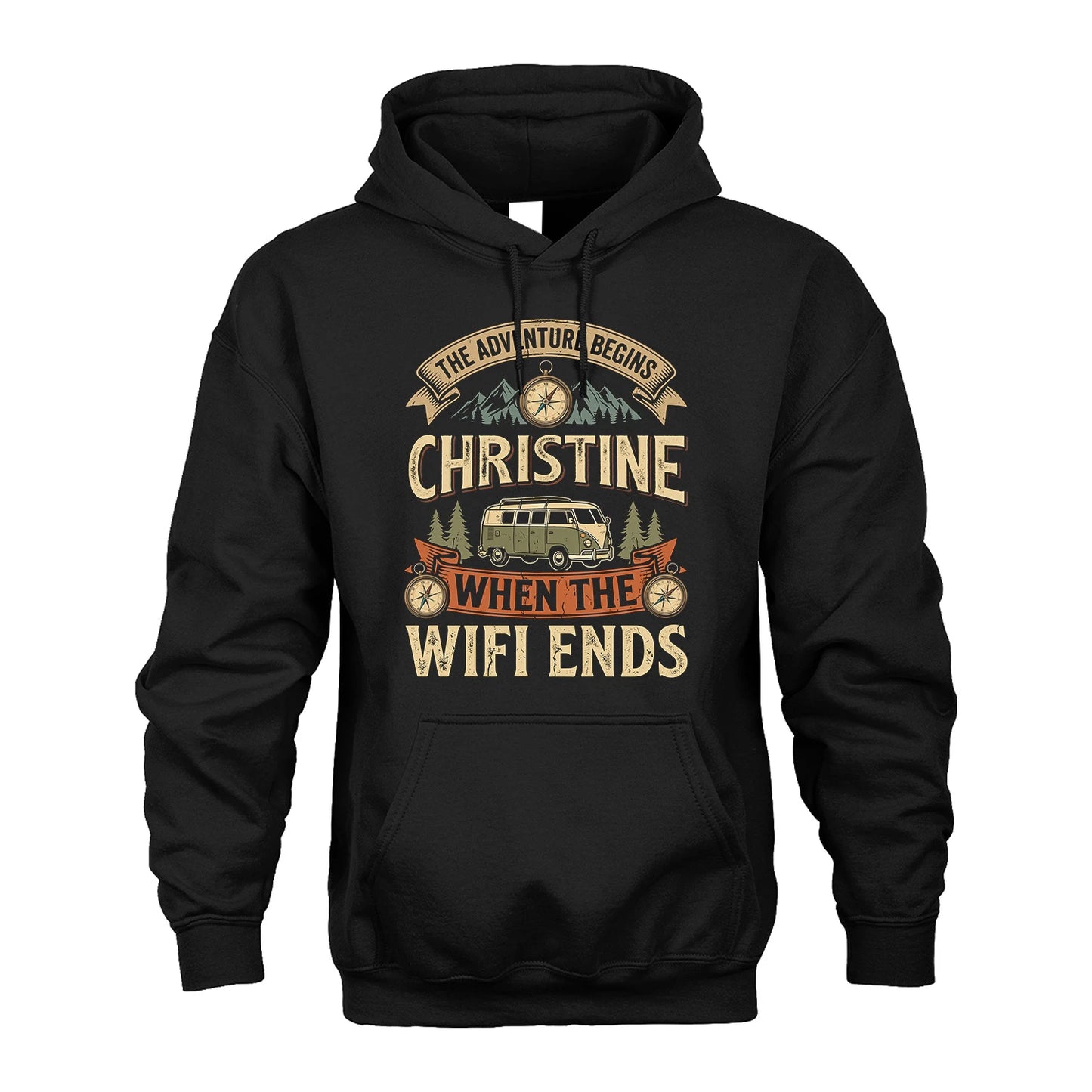 CHRISTINE 13K1-547 The Adventure Begins Name When The Wifi Ends