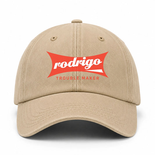 Trouble Maker Red Logo Washed Cap RODRIGO 13K1 C78PF