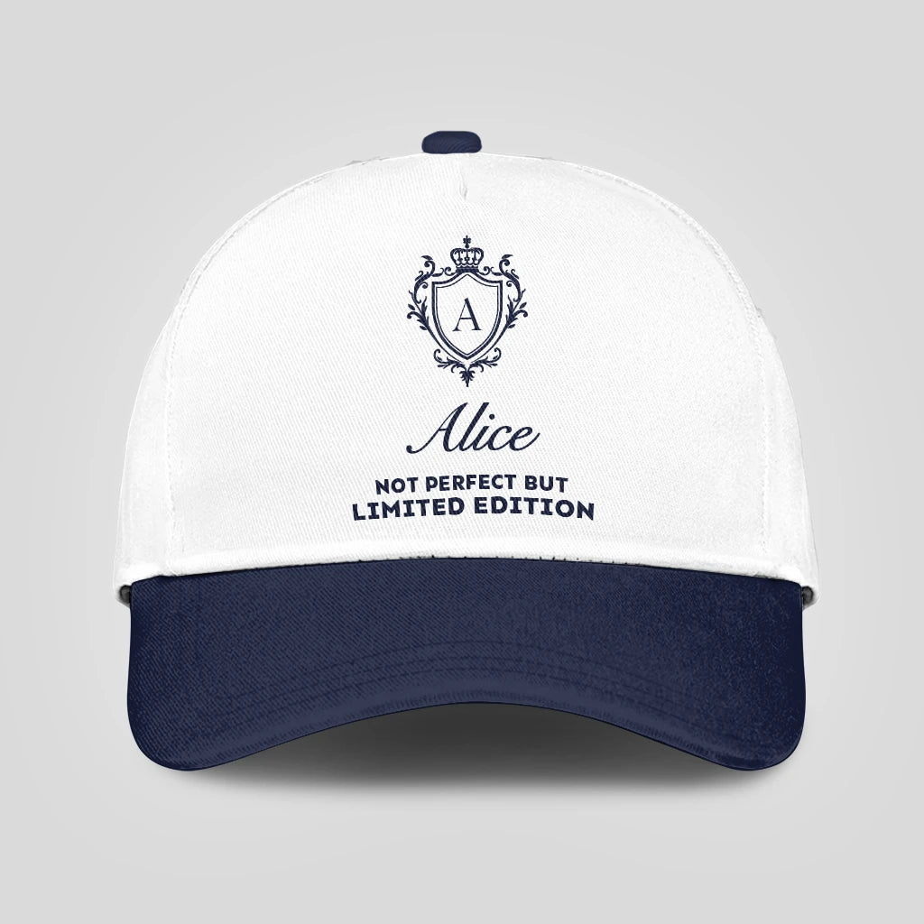Not Perfect But Limited Edition Blue And White Luxury Cap ALICE 13K1 C151PF