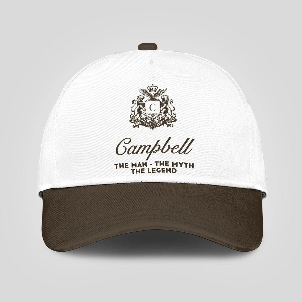 The Man The Myth The Legend Brown Cap CAMPBELL 13K1 C47PF