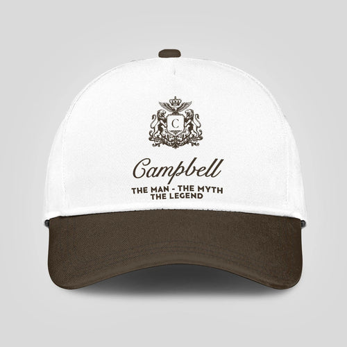 The Man The Myth The Legend Brown Cap CAMPBELL 13K1 C47PF