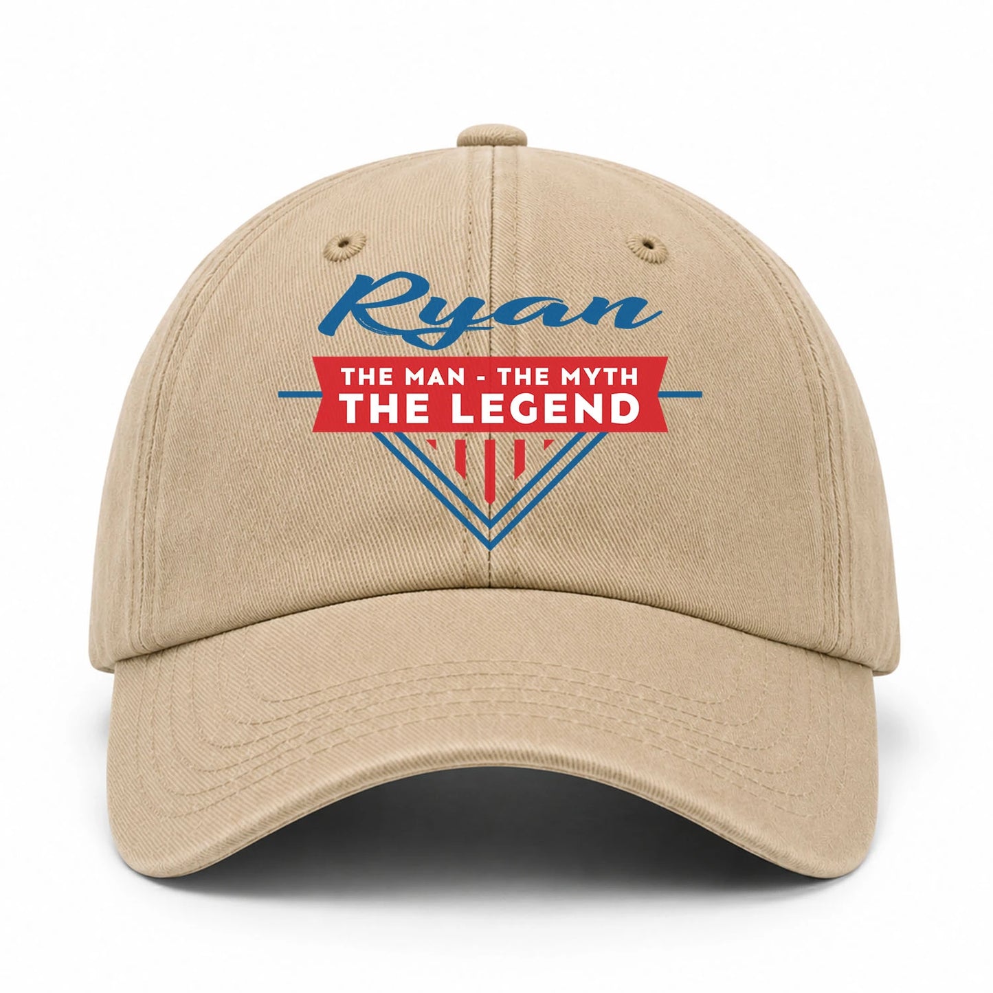 The Man The Myth The Legend Logo Washed Cap RYAN 13K1 C37PF