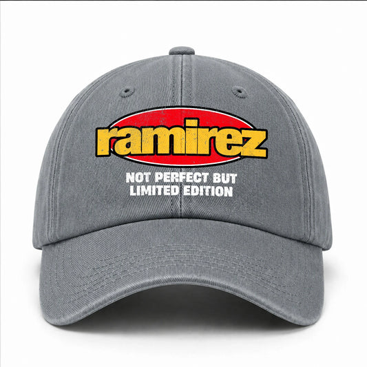 Your Name Not Perfect But Limited Edition Red Logo Washed Cap RAMIREZ 13K1 C84PF