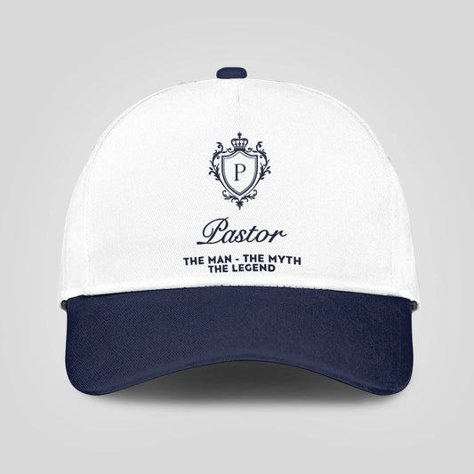 The Man The Myth The Legend Blue Cap PASTOR 13K5 C46PF