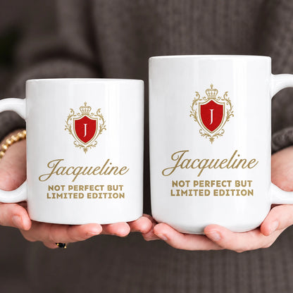 Not Perfect But Limited Eidition Golden Logo Mug JACQUELINE 13K1 MG19