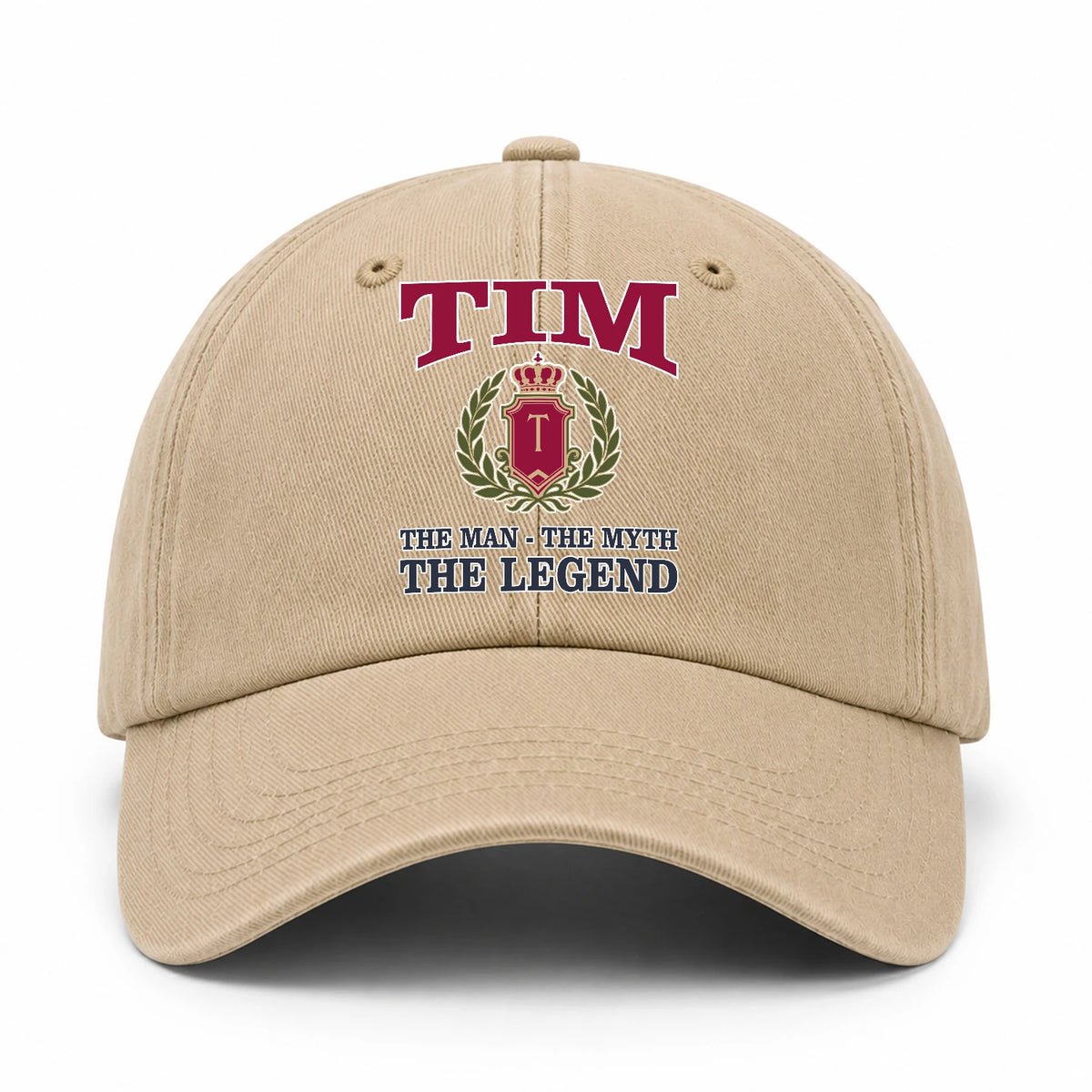 The Man The Myth The Legend Royal Khaki Cap TIM 13K1 C116PF