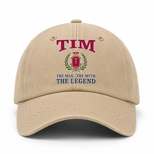 The Man The Myth The Legend Royal Khaki Cap TIM 13K1 C116PF